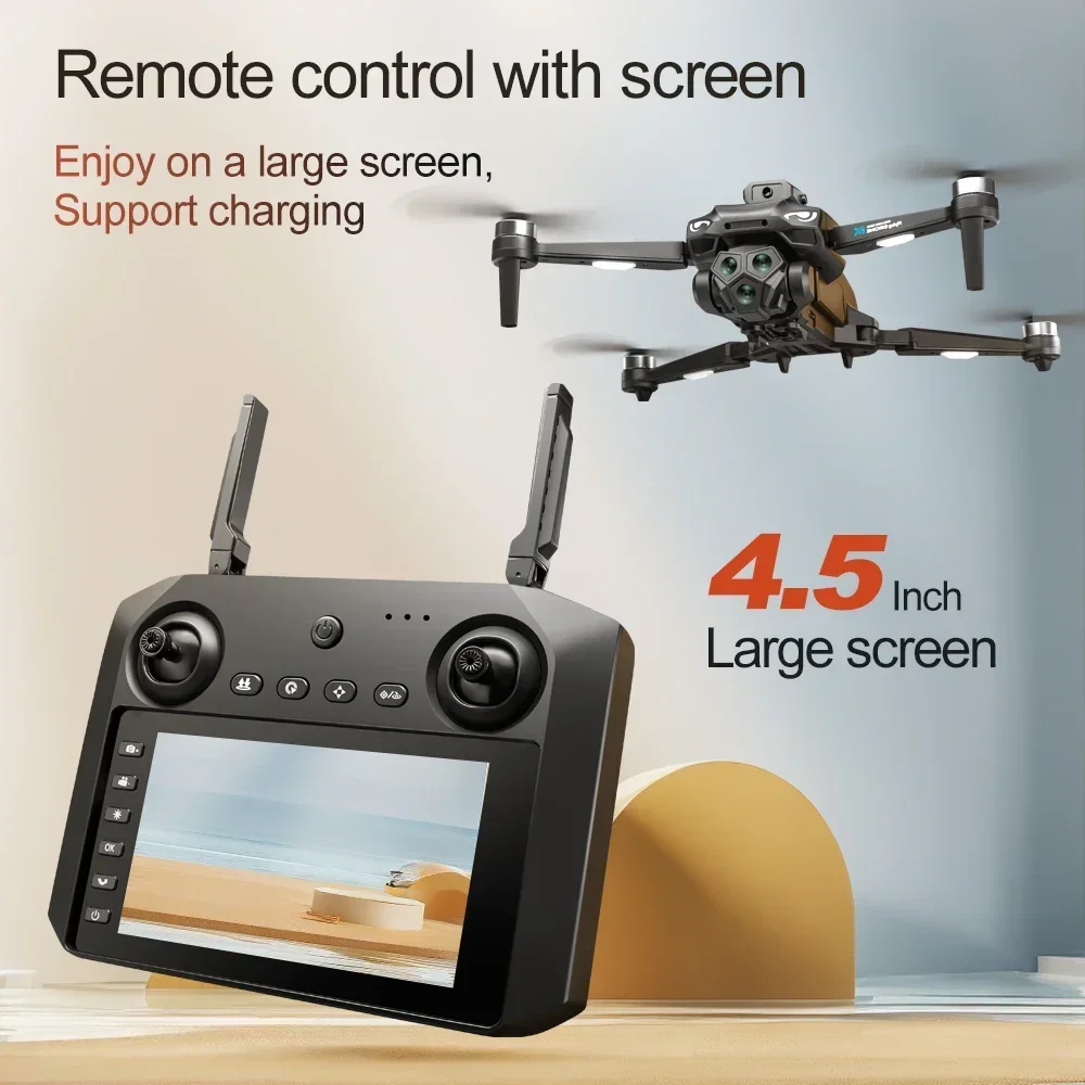 2025 New M33 RC Drone 4K Profe - Drone Gimbal 2 Axis 评论和价格